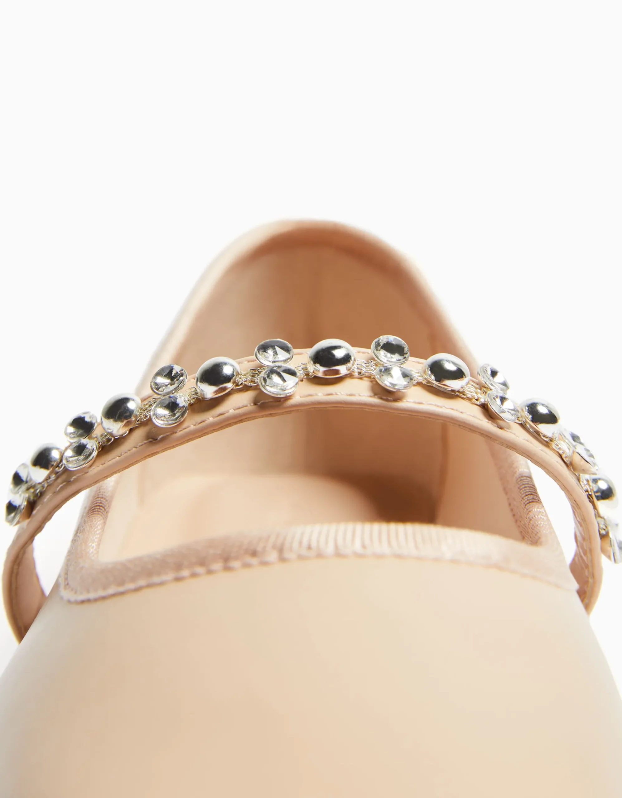 FEMME BERSHKA New*Ballerines à brides avec décoration