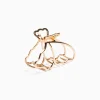 FEMME BERSHKA Accessoires cheveux*Barrette métallique dée papillon