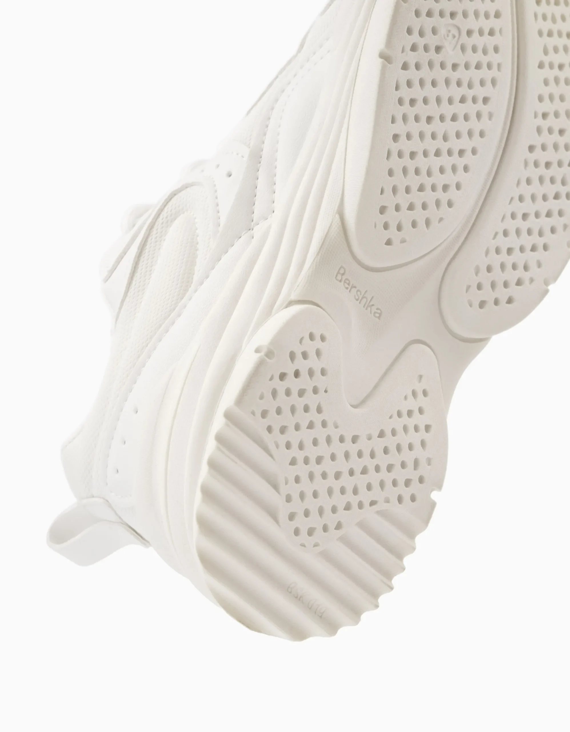 FEMME BERSHKA #bershkastyle*Baskets bimatière mesh