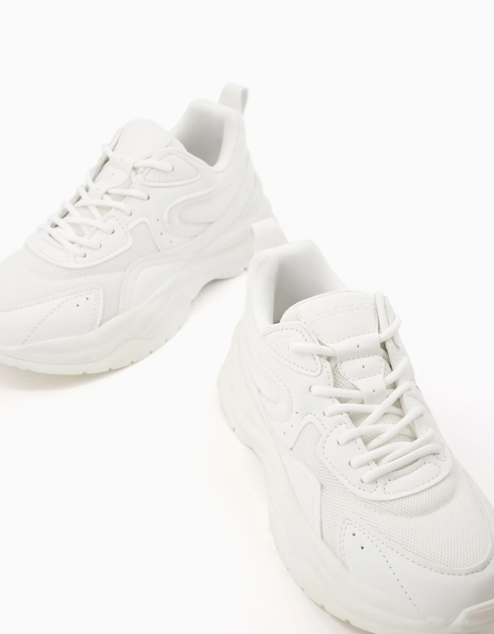 FEMME BERSHKA #bershkastyle*Baskets bimatière mesh