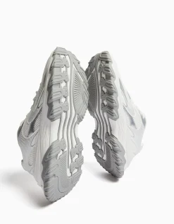 FEMME BERSHKA New*Baskets bimatière mesh