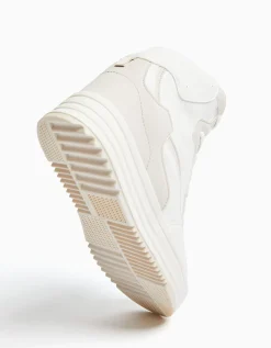 FEMME BERSHKA New*Baskets montantes compensées intérieure
