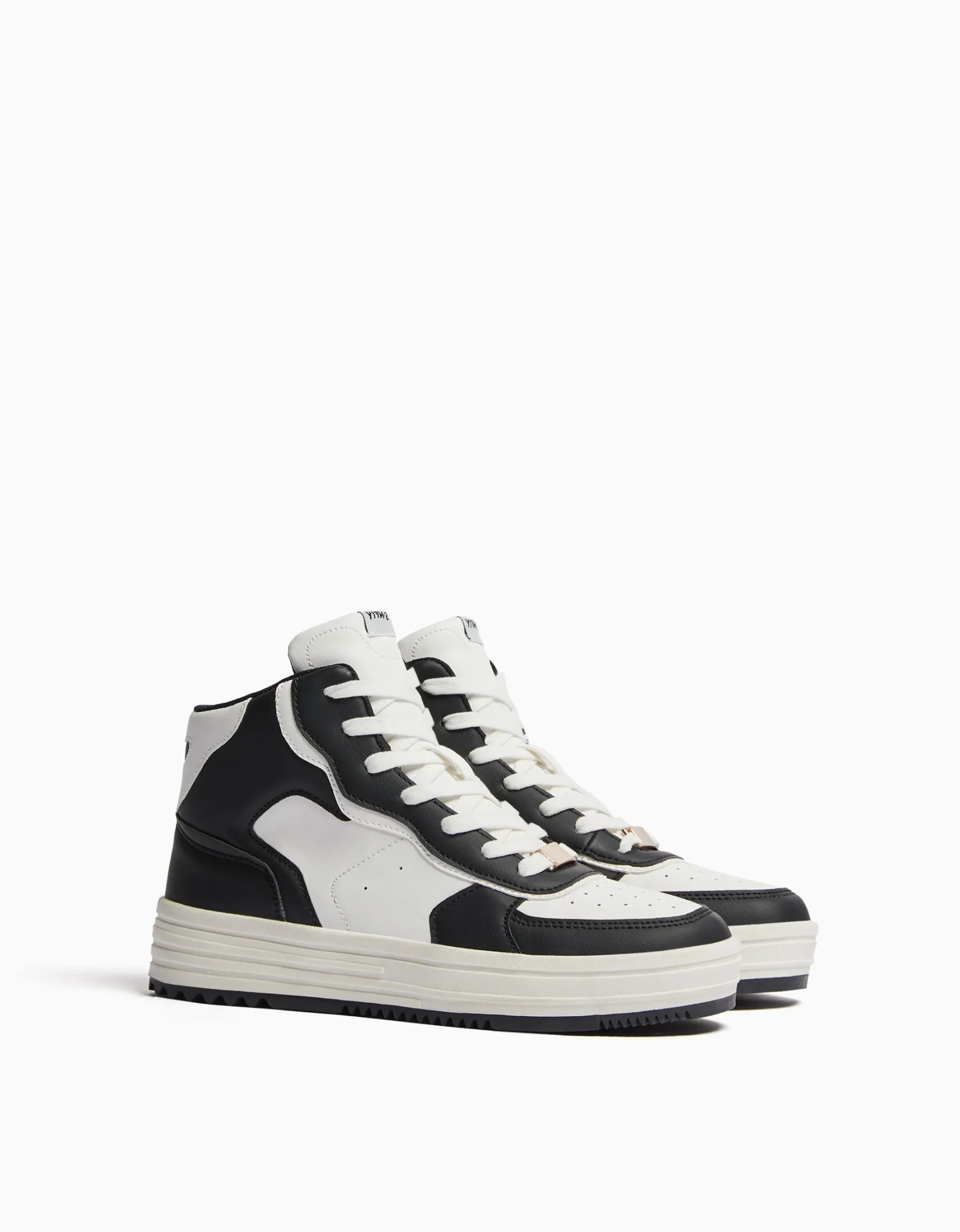 FEMME BERSHKA Survêtement*Baskets montantes contraste