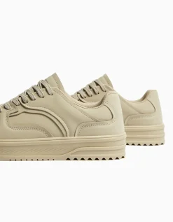HOMME BERSHKA Chaussures*Baskets multi-couches homme