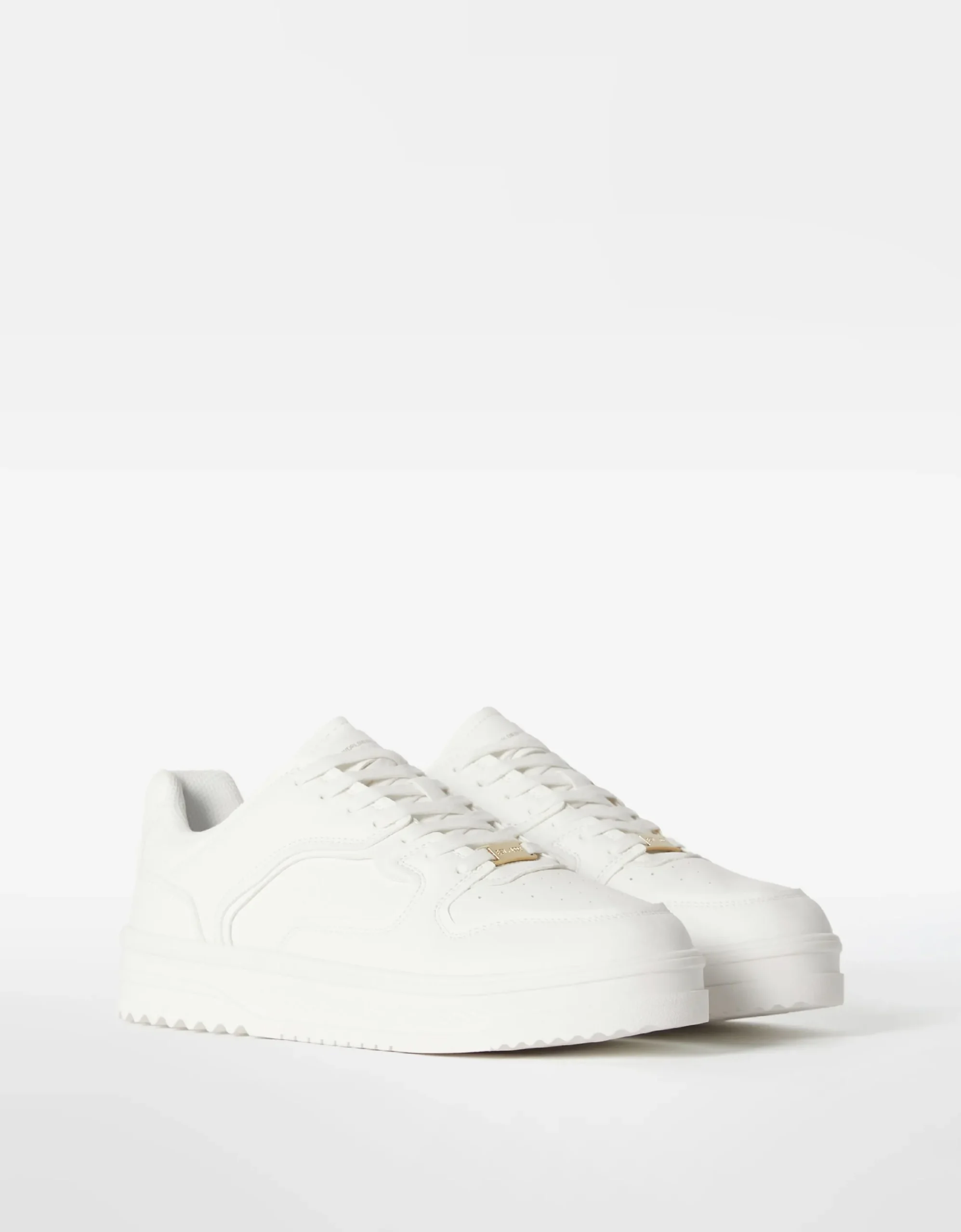HOMME BERSHKA Basiques*Baskets multi-couches homme