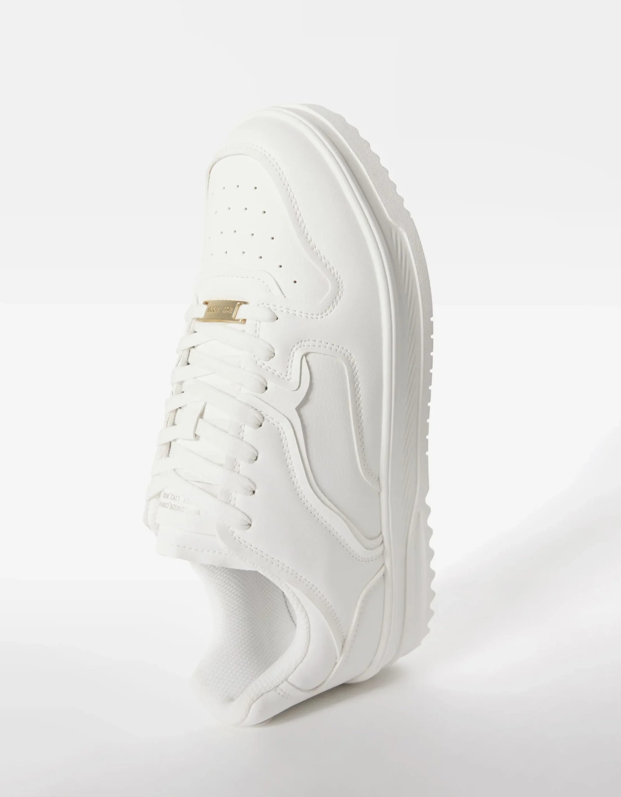 HOMME BERSHKA Basiques*Baskets multi-couches homme