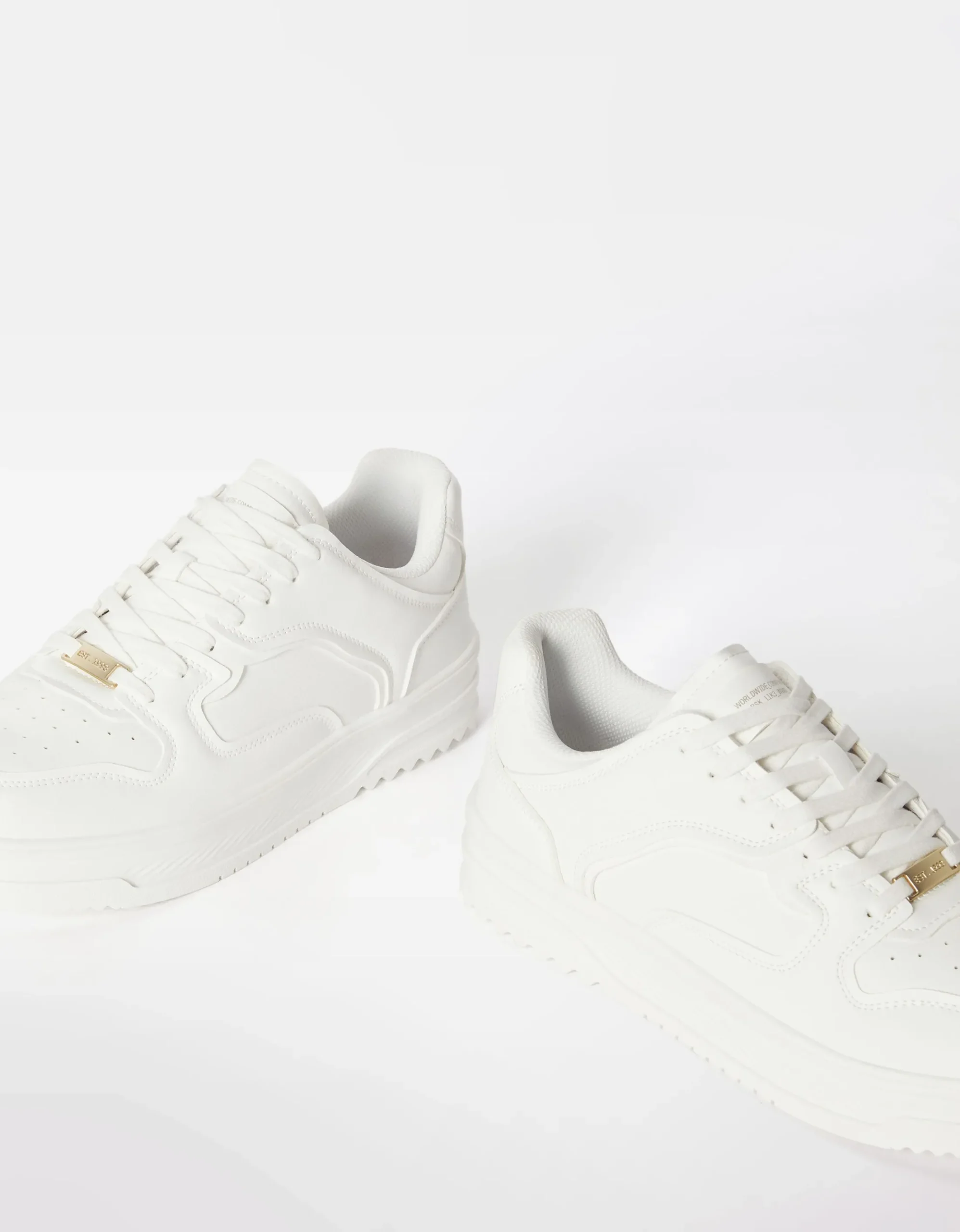 HOMME BERSHKA Basiques*Baskets multi-couches homme