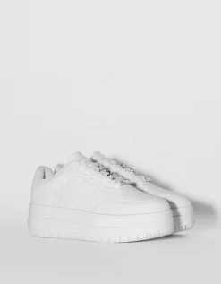 FEMME BERSHKA Baskets*Baskets plateforme bijou