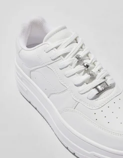 FEMME BERSHKA Baskets*Baskets plateforme bijou