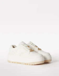 FEMME BERSHKA BSK Teen*Baskets plateforme bijoux