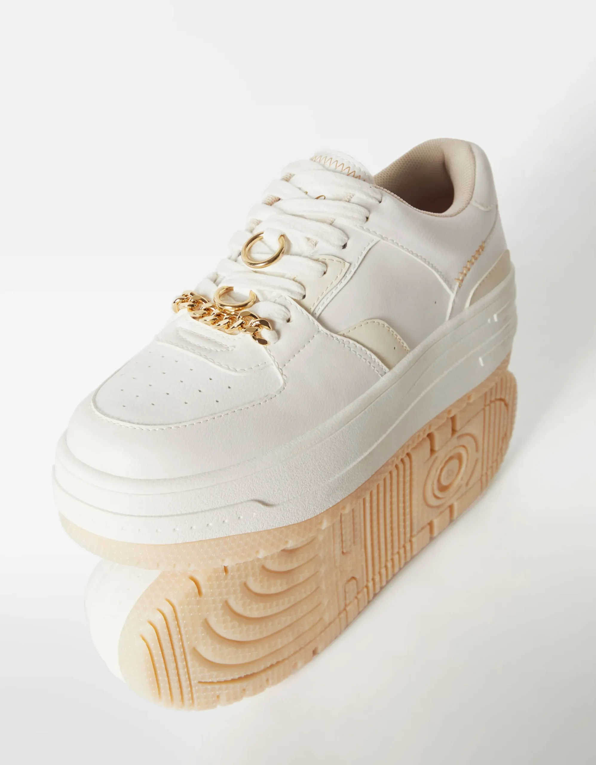FEMME BERSHKA BSK Teen*Baskets plateforme bijoux