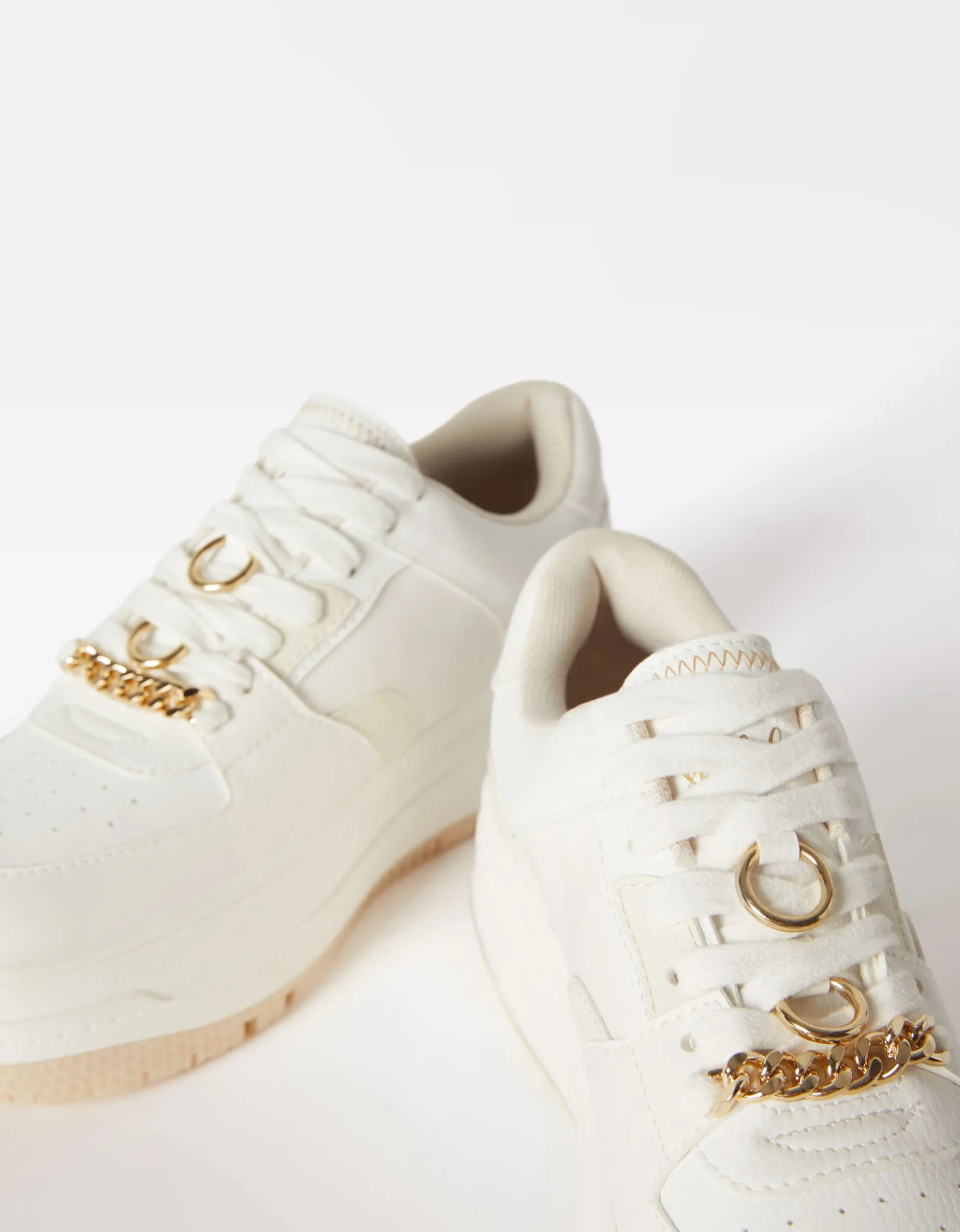 FEMME BERSHKA BSK Teen*Baskets plateforme bijoux