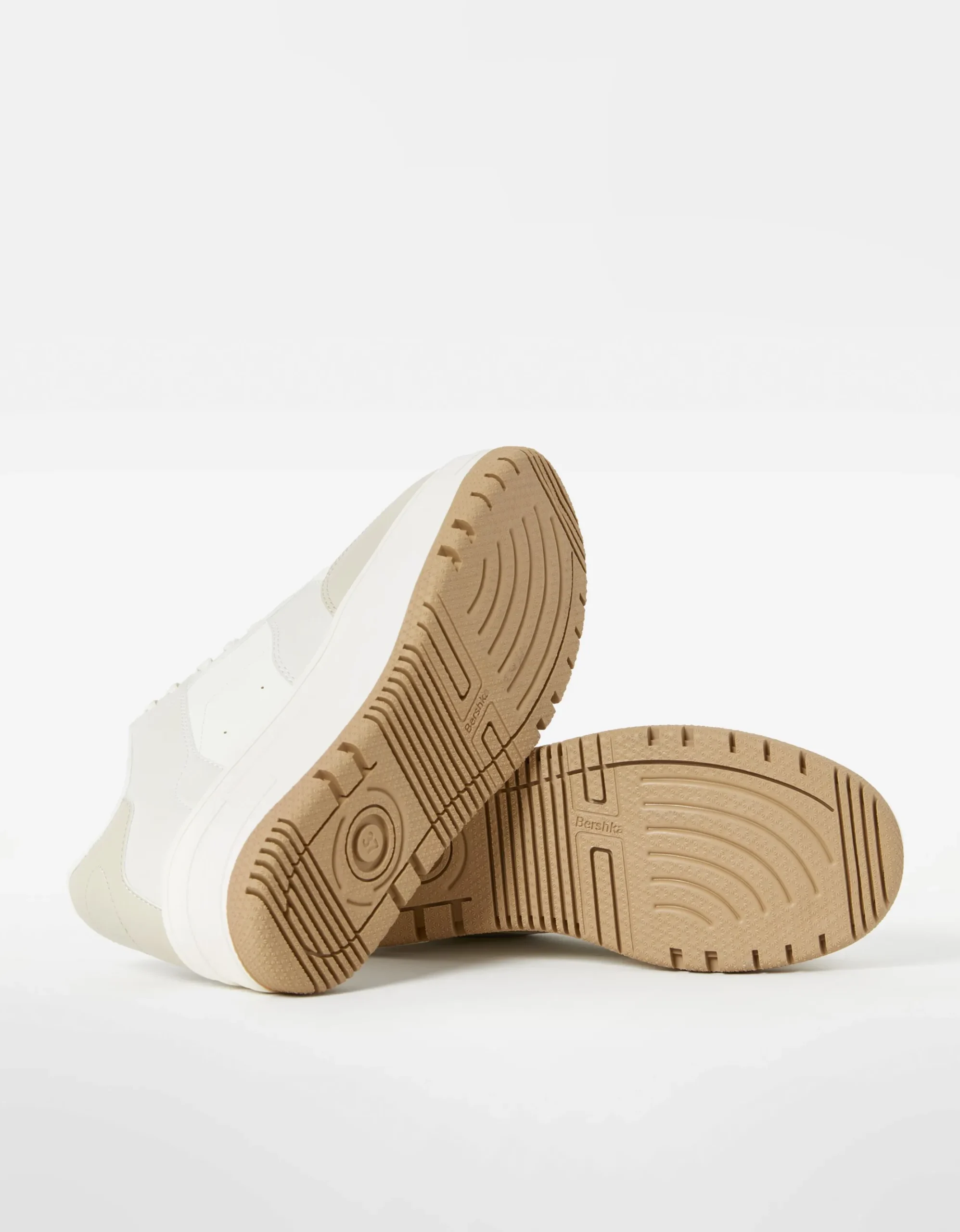 FEMME BERSHKA BSK Teen*Baskets plateforme bimatière