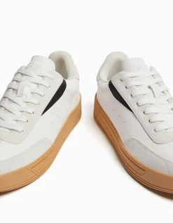 FEMME BERSHKA Chaussures*Baskets style rétro