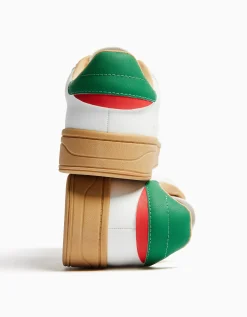 FEMME BERSHKA Chaussures*Baskets style rétro