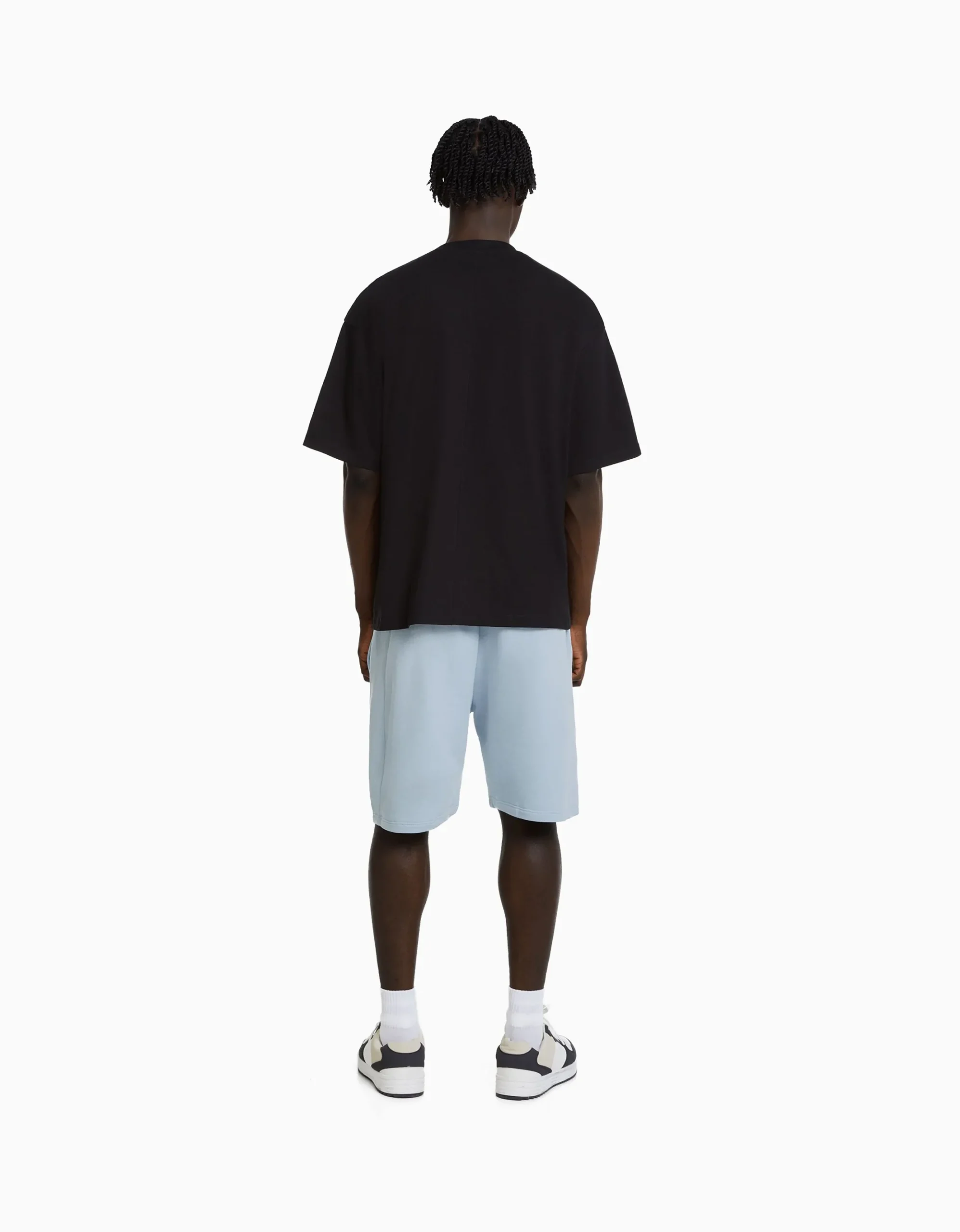 HOMME BERSHKA Bermudas*Bermuda basique molleton