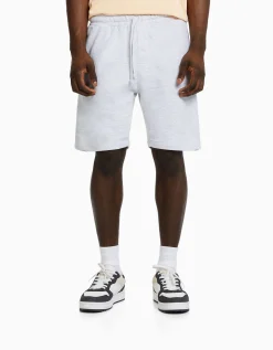 HOMME BERSHKA Bermudas*Bermuda basique molleton