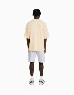 HOMME BERSHKA Bermudas*Bermuda basique molleton