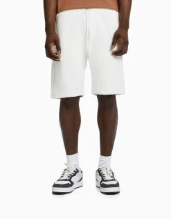 HOMME BERSHKA Bermudas*Bermuda basique molleton