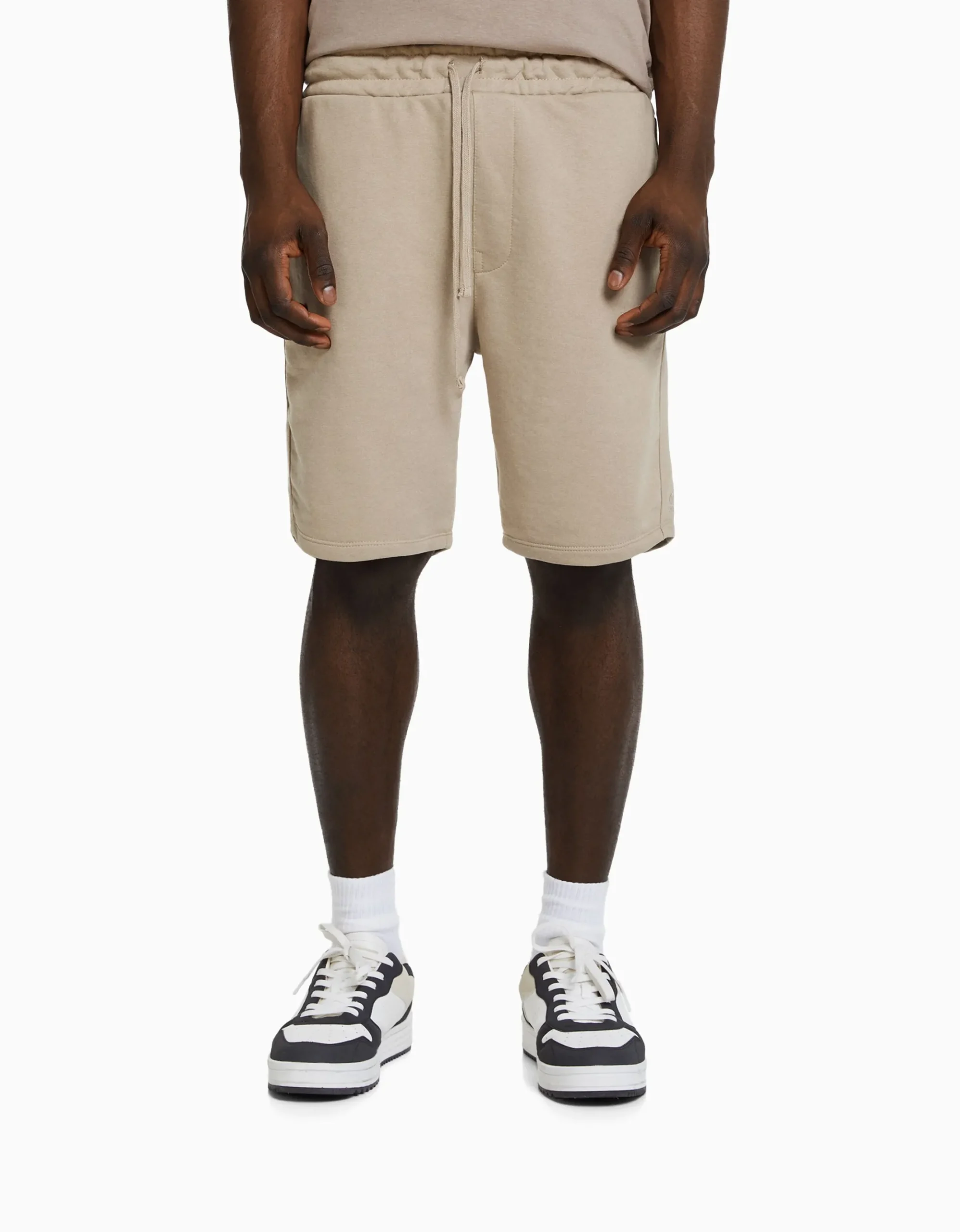 HOMME BERSHKA Bermudas*Bermuda basique molleton