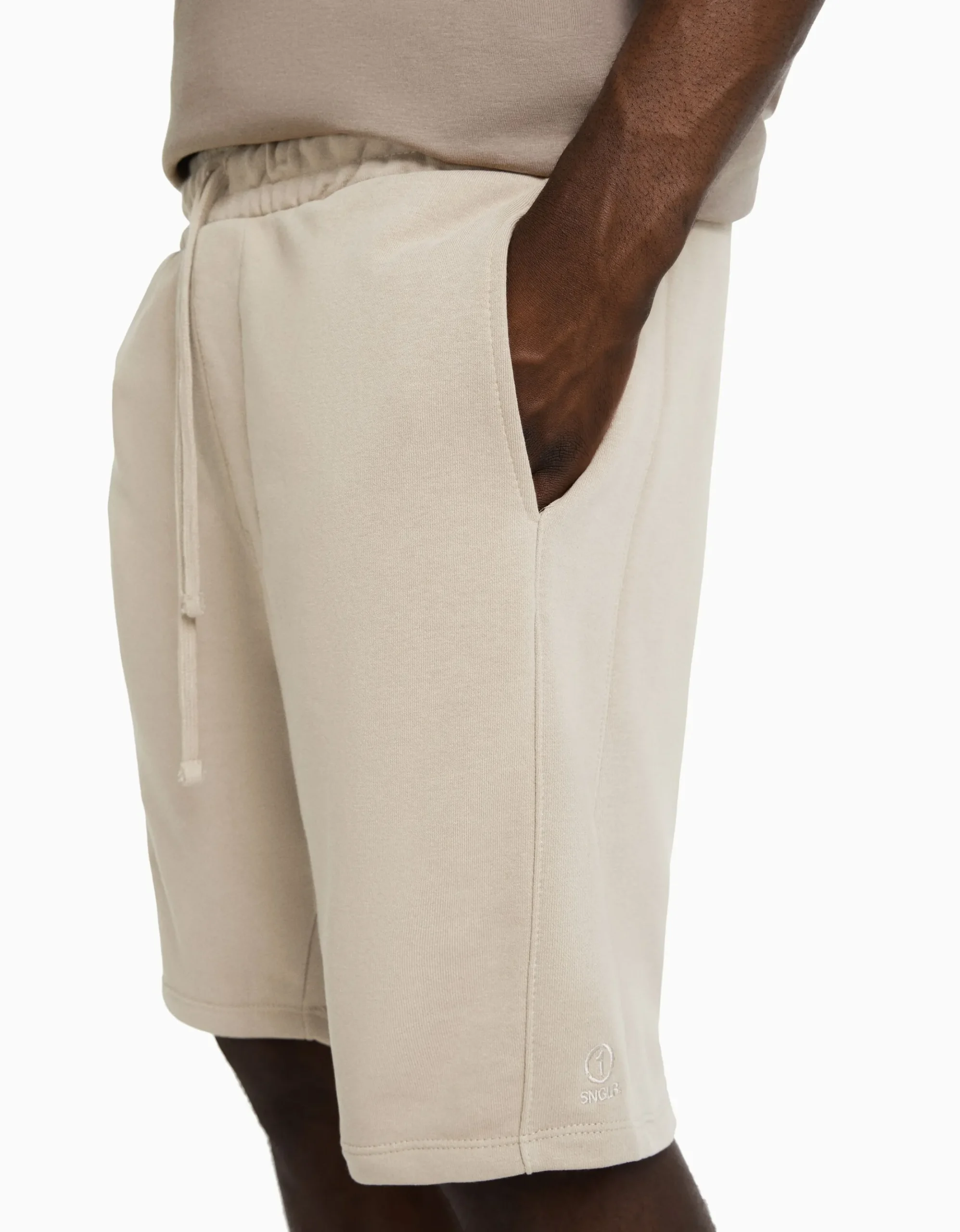 HOMME BERSHKA Bermudas*Bermuda basique molleton