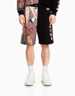 HOMME BERSHKA Collaborations®*Bermuda imprimé TOKYO REVENGERS
