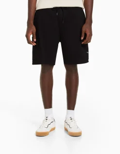 HOMME BERSHKA Bermudas*Bermuda jogger cargo