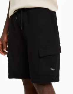 HOMME BERSHKA Bermudas*Bermuda jogger cargo