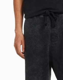HOMME BERSHKA Bermudas*Bermuda molleton effet délavé