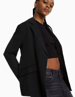 FEMME BERSHKA Vestes*Blazer fluide coupe féminine