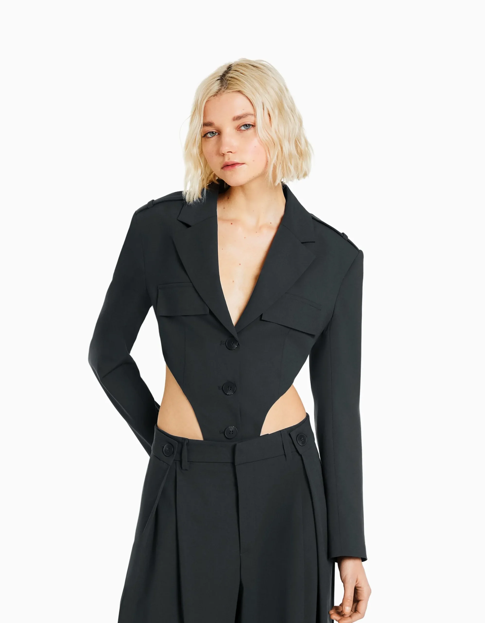 FEMME BERSHKA Vêtements*Blazer tailoring body