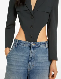 FEMME BERSHKA Vestes*Blazer tailoring body