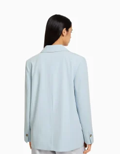 FEMME BERSHKA Vestes*Blazer tailoring croisé regular fit coupe féminine