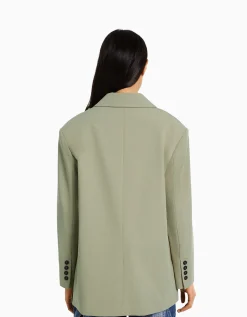 FEMME BERSHKA Vestes*Blazer tailoring oversize coupe masculine