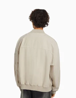 HOMME BERSHKA Blousons et manteaux*Blouson bomber coton