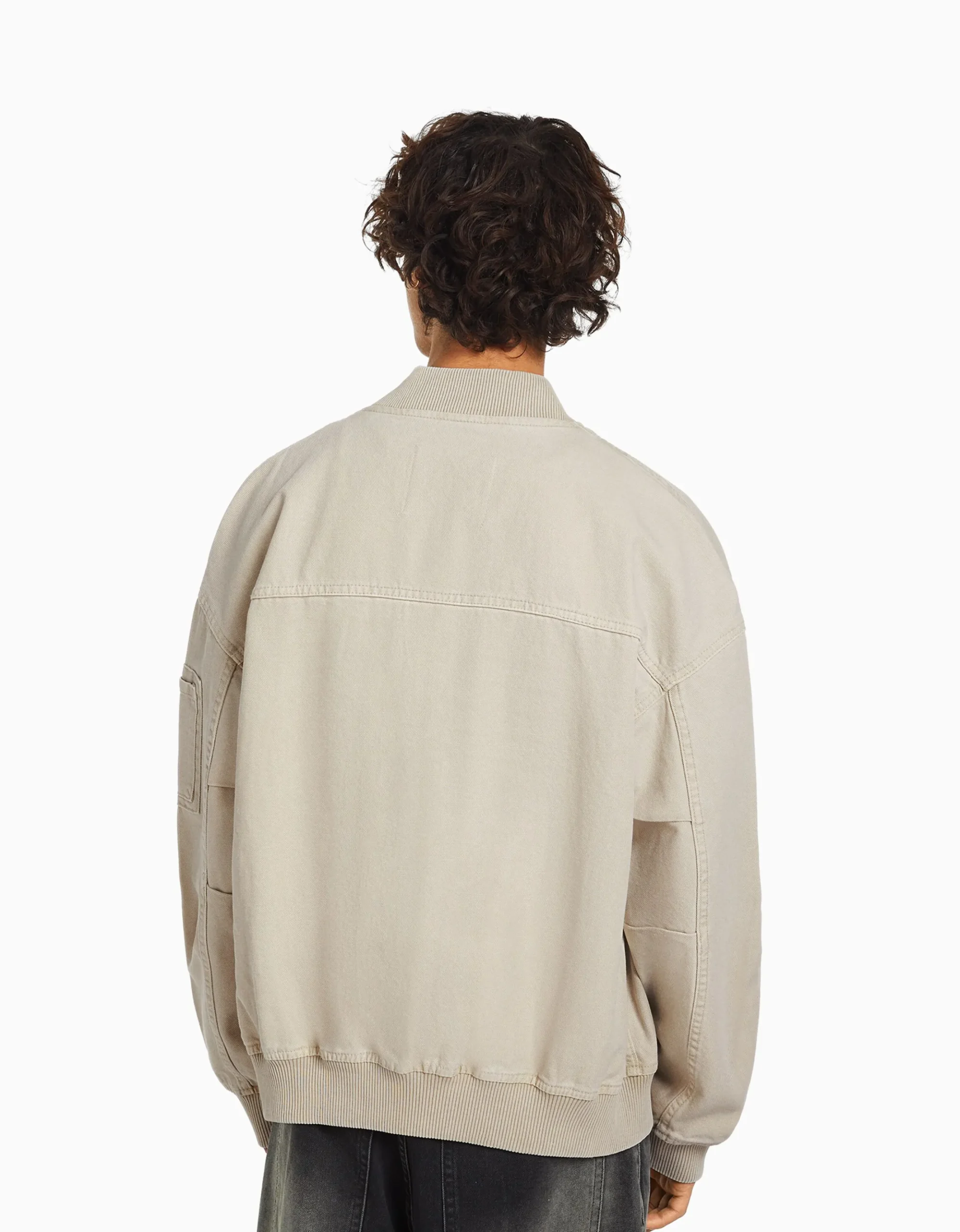 HOMME BERSHKA Blousons et manteaux*Blouson bomber coton