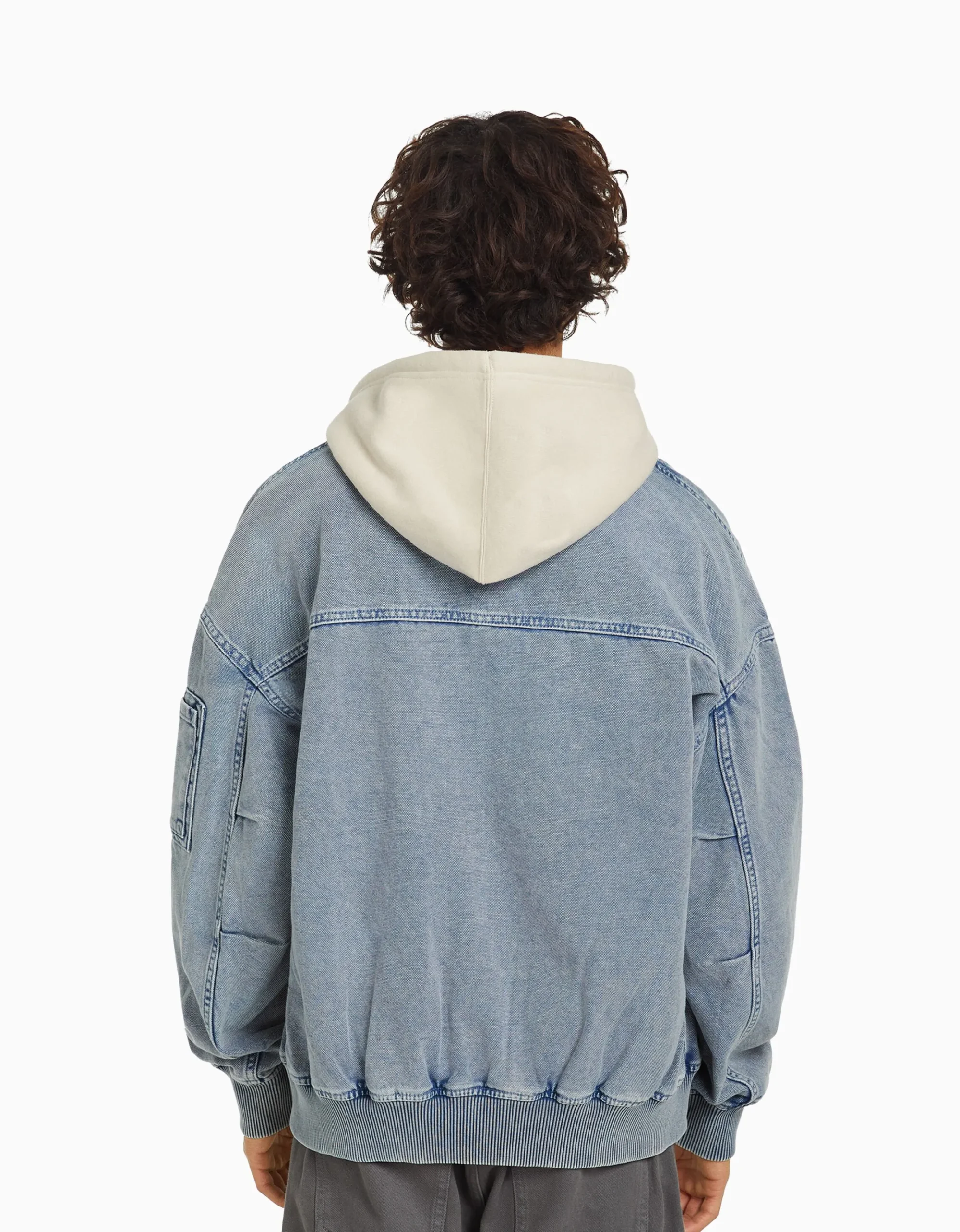 HOMME BERSHKA Blousons et manteaux*Blouson bomber coton