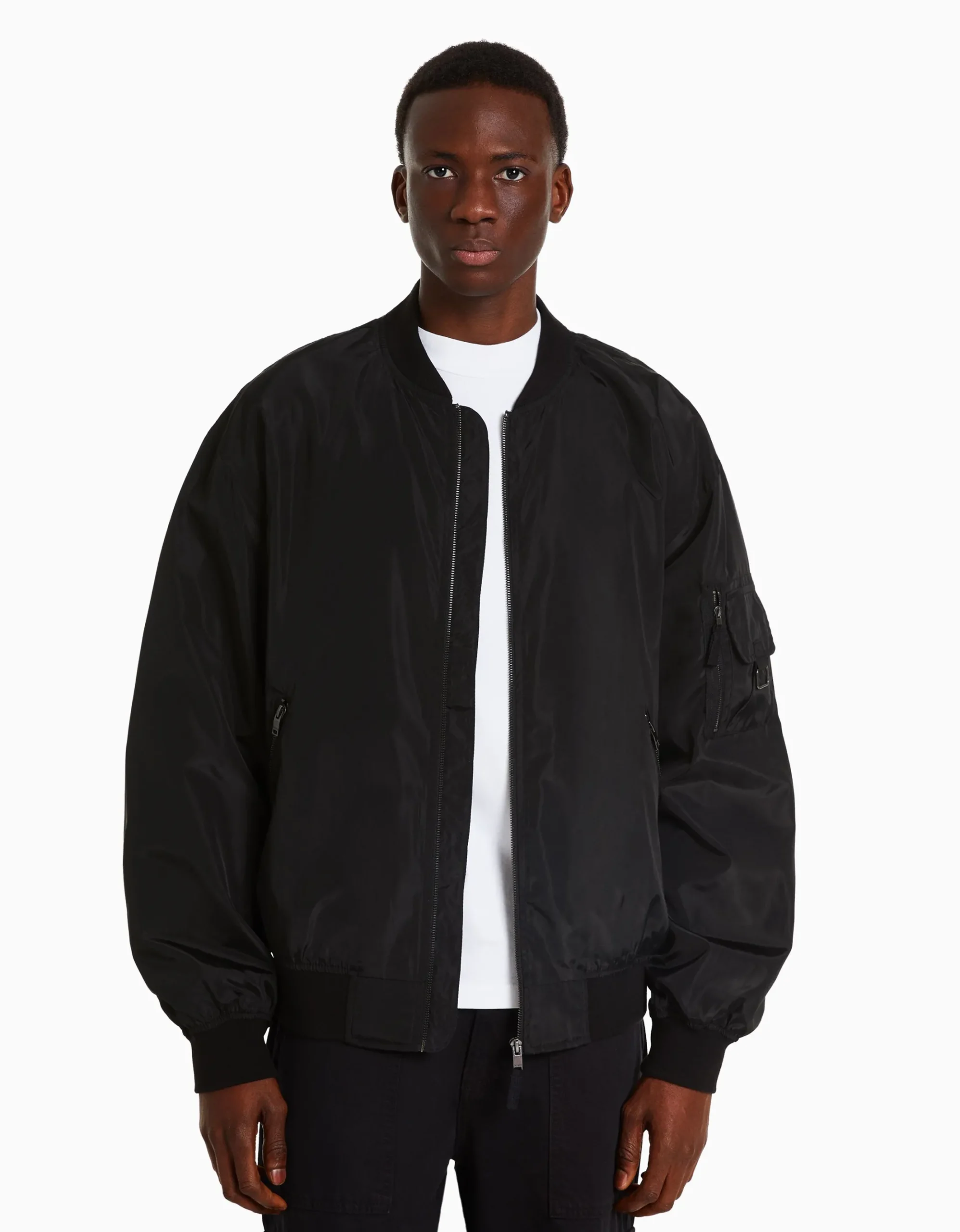 HOMME BERSHKA Blousons et manteaux*Blouson bomber léger