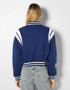 FEMME BERSHKA Vestes*Blouson cropped varsity