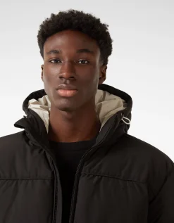 HOMME BERSHKA Blousons et manteaux*Blouson doudoune capuche