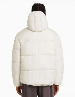 HOMME BERSHKA Blousons et manteaux*Blouson doudoune capuche