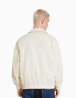 HOMME BERSHKA Vêtements*Blouson léger effet nylon