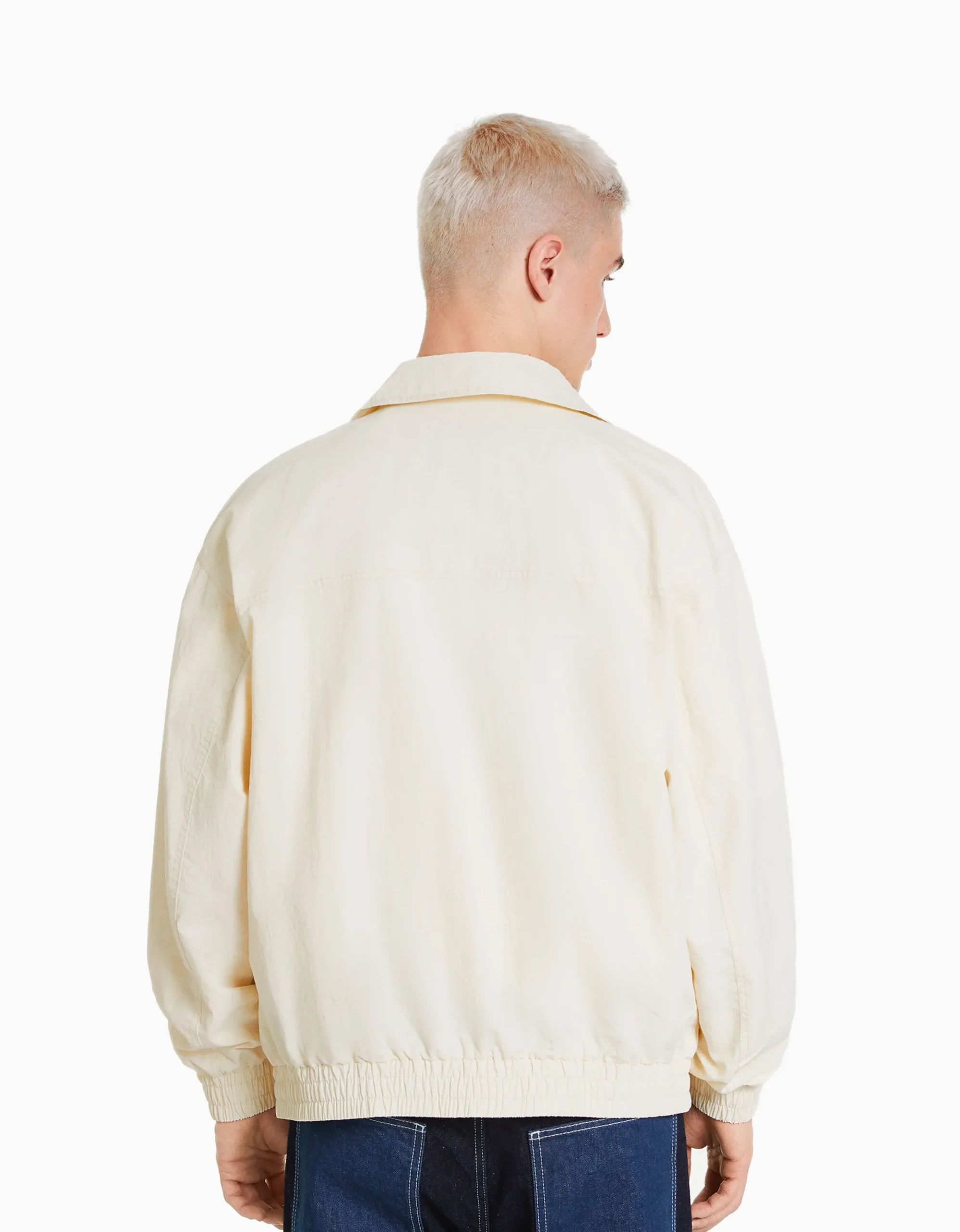 HOMME BERSHKA Vêtements*Blouson léger effet nylon