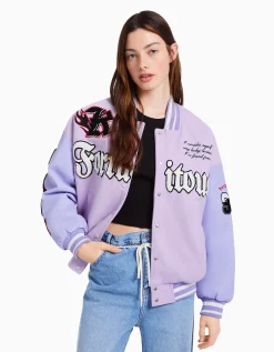 FEMME BERSHKA Vestes*Blouson varsity
