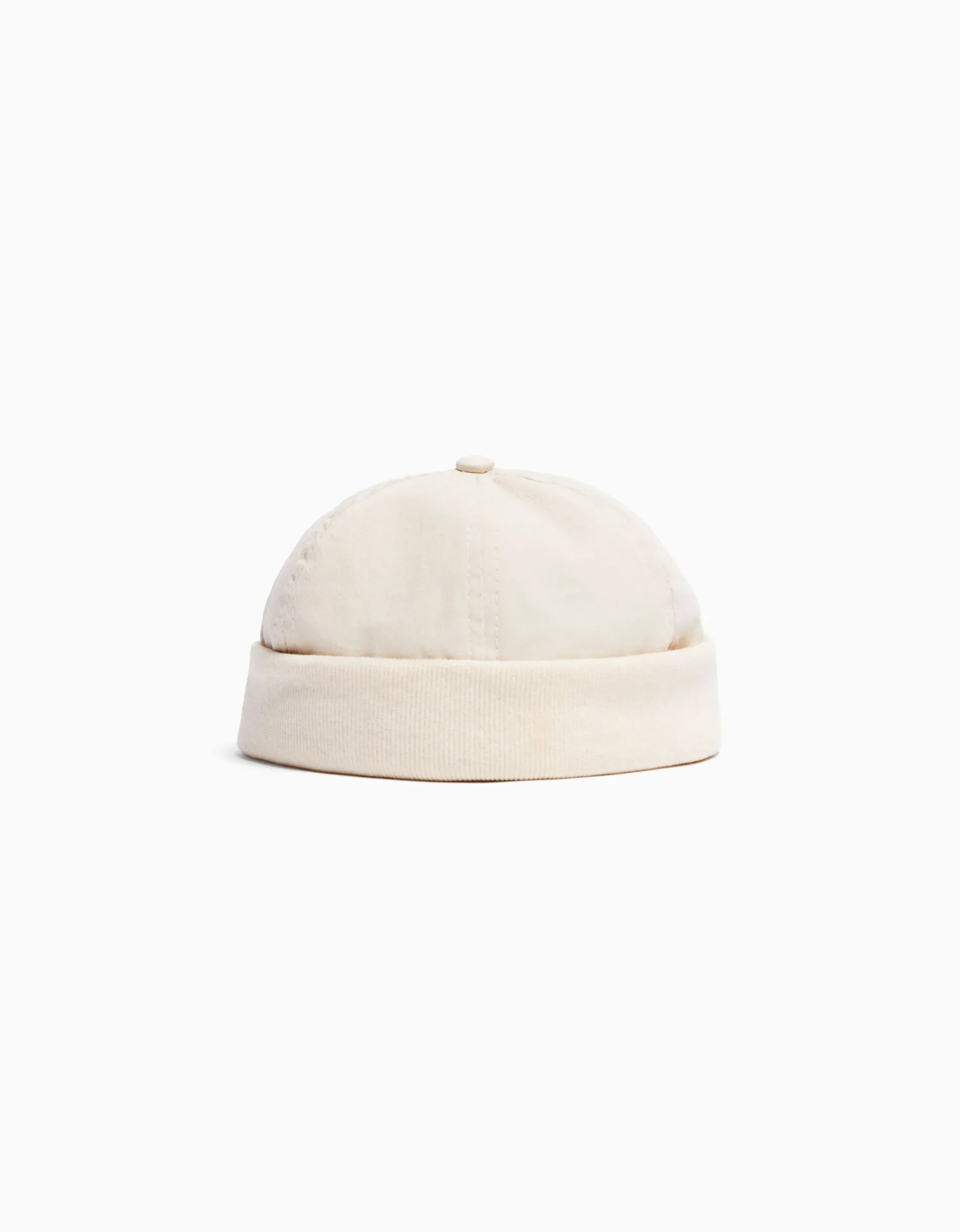 HOMME BERSHKA Tout voir*Bonnet court bord-côte