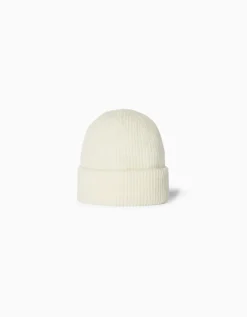 FEMME BERSHKA Join Life*Bonnet maille bord-côte