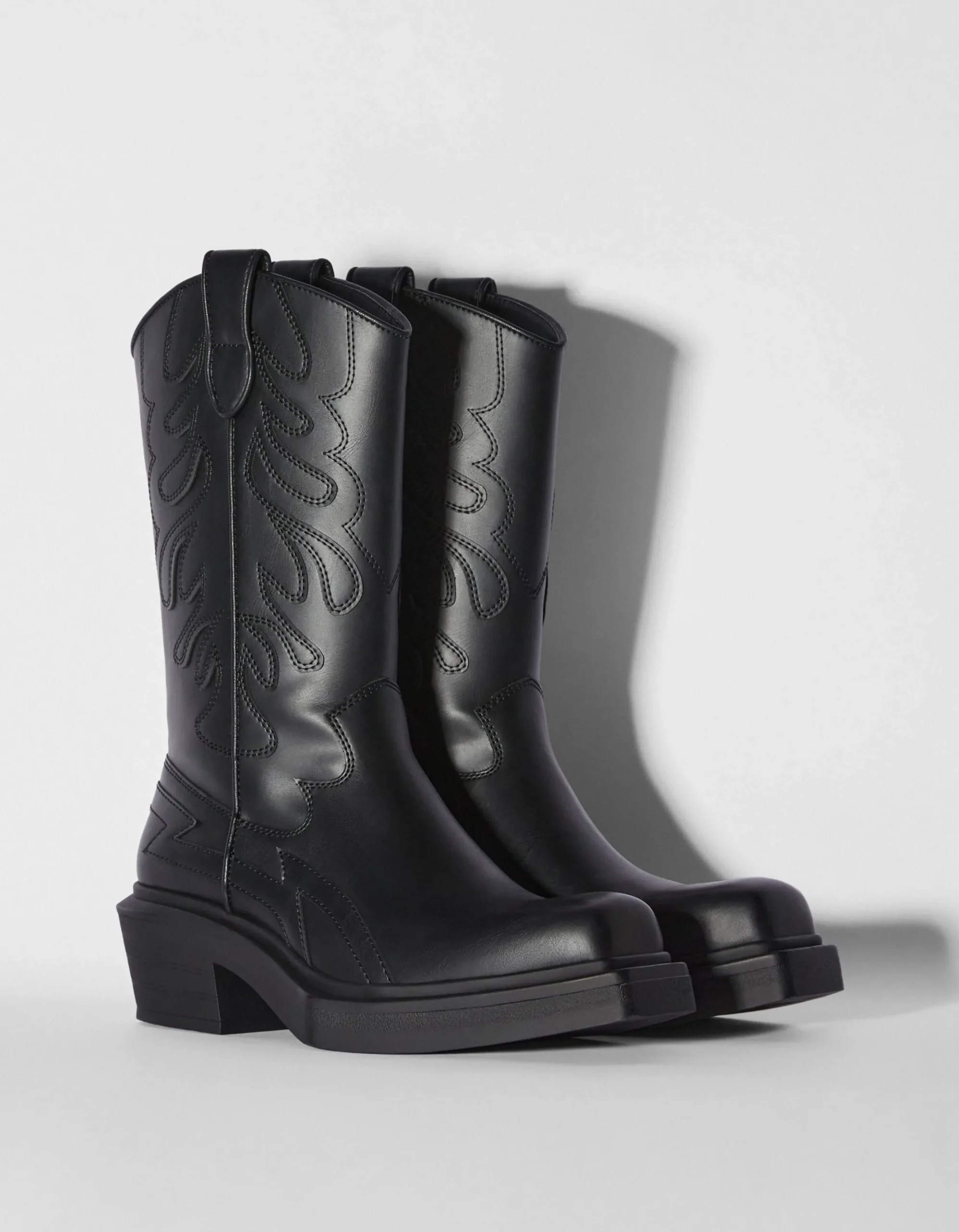 HOMME BERSHKA Bottines*Bottes cowboy homme