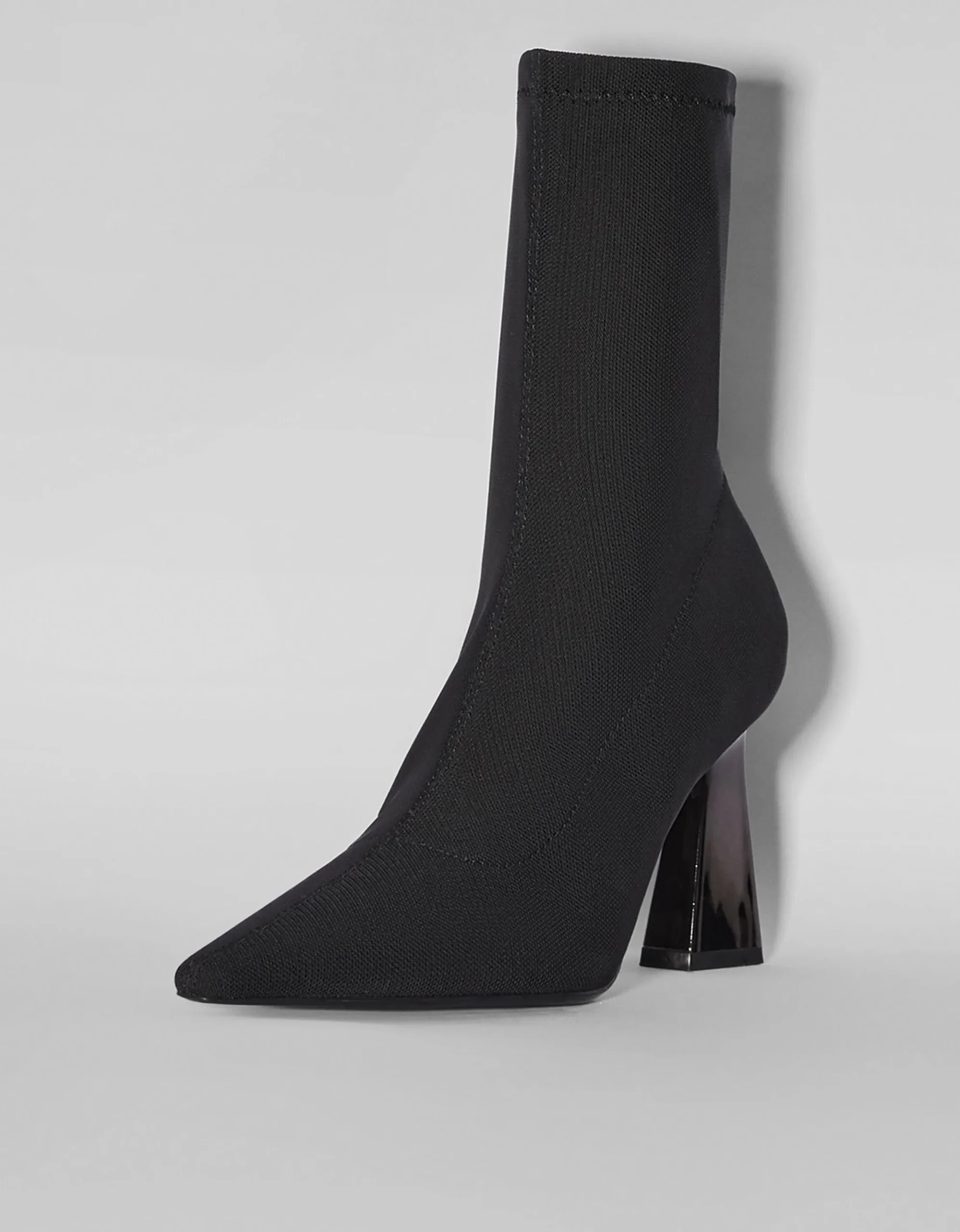 FEMME BERSHKA Shoes Arrival*Bottines moulantes talon métallisé