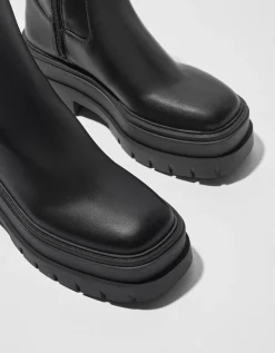 FEMME BERSHKA Shoes Arrival*Bottines plateforme moulantes