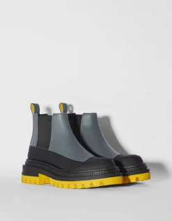 FEMME BERSHKA Shoes Arrival*Bottines plates semelle colorée
